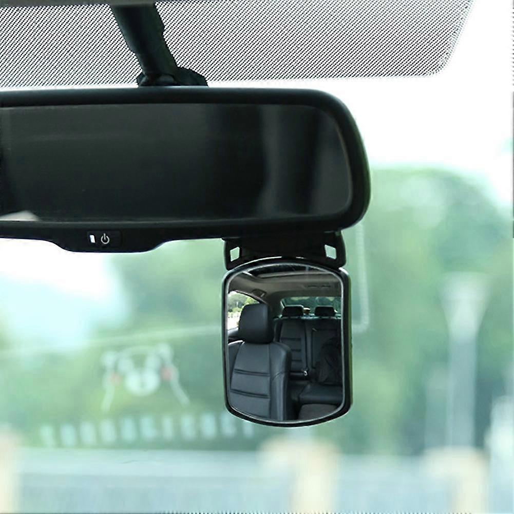 Espejo giratorio para bebés, asiento de respaldo, ajustable, doble curvatura, estilo para niños, estilo para automóviles