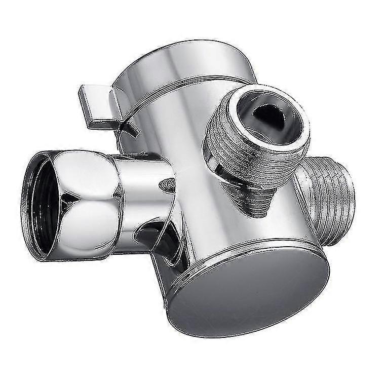 Three-way Shower Diverter, Bright Chrome