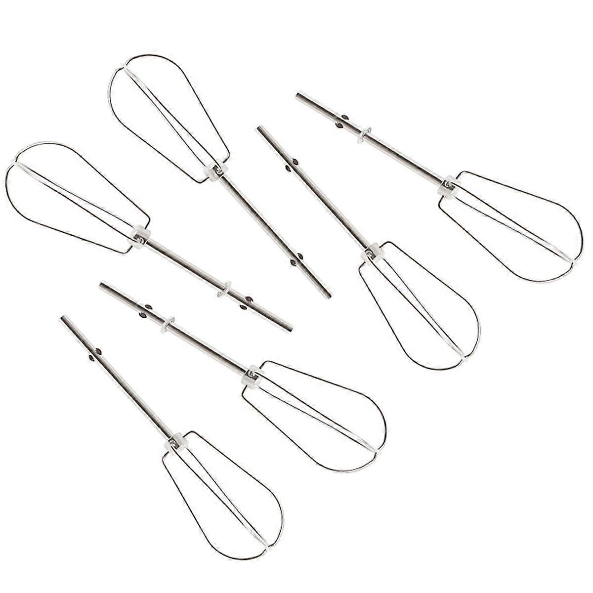 3 Sets Hand Mixer Beaters Attachments for Replacement W10490648