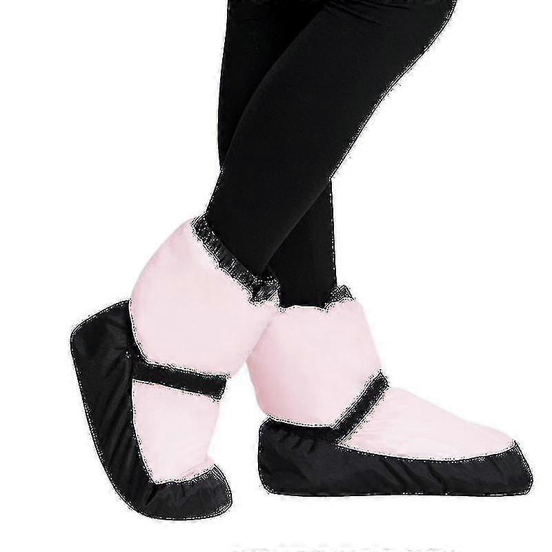 Warm Ballet Dance Shoes Women's Padded Short Exercise Boots Cotton