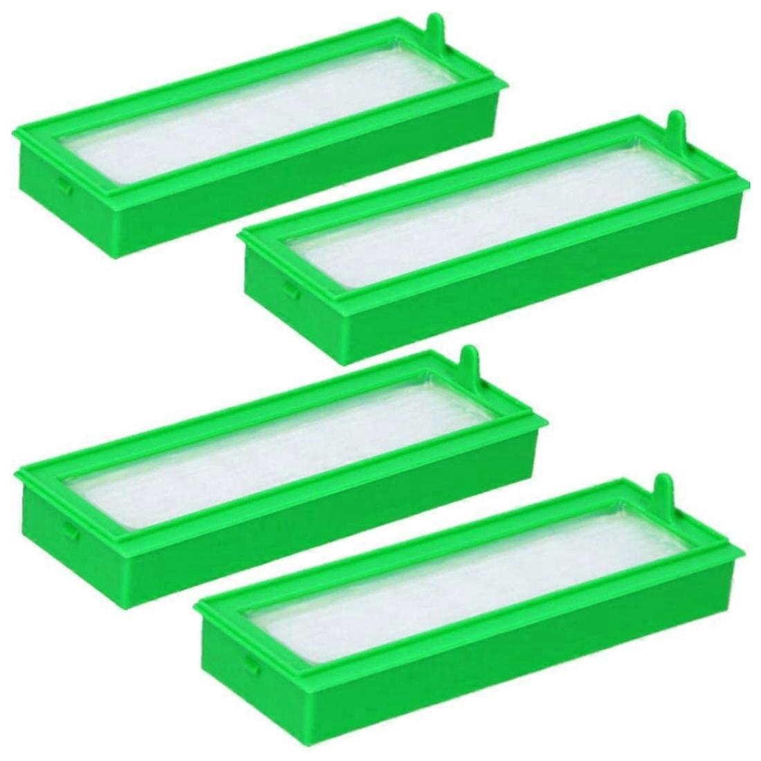 4 Filters Suitable for Kobold VR200 and VR300 Robot Vacuums for the Vacuum Cleaner Dust Bin