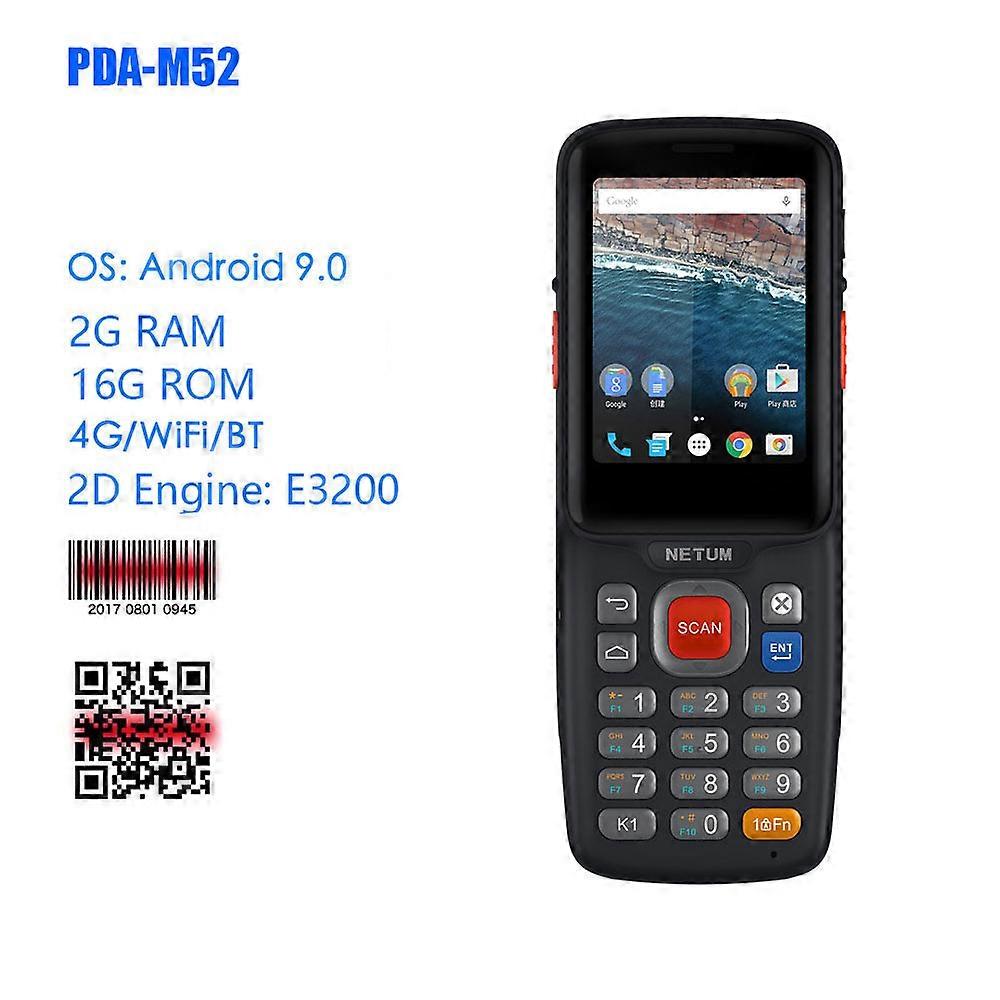 PDA-7100 Handheld PDA Barcode Scanner Datalogic 2D Portable Data Collector Touch Screen Android Terminal Device with WIFI 4G GPS