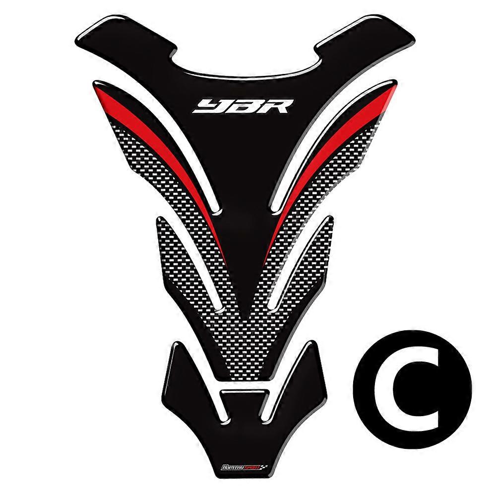 Autocollants autocollants de protection de coussin de réservoir 3D pour réservoir Yamaha YBR 125 150 250