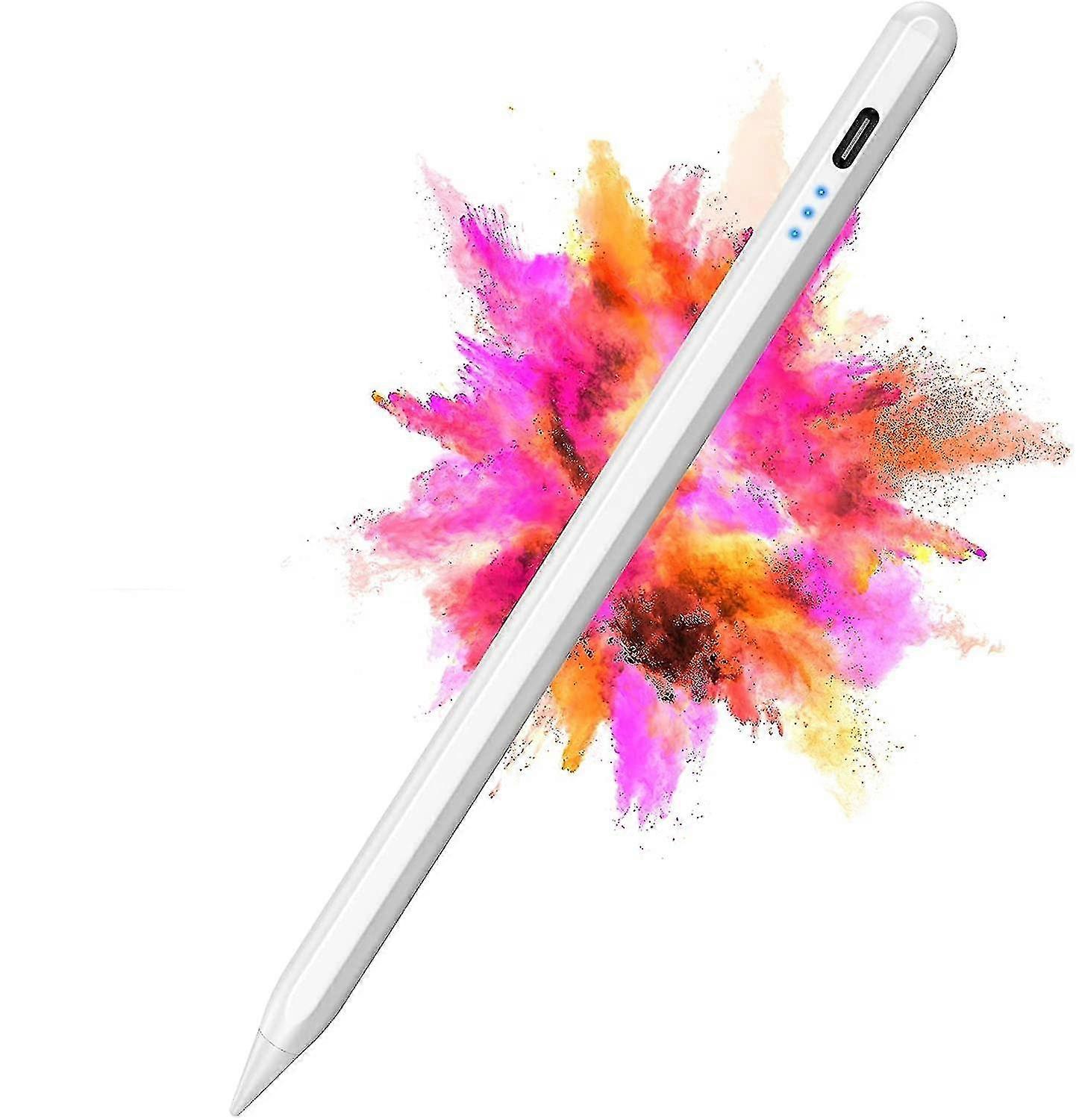 Stylus Pen Compatible With Apple Ipad (2018-2022), Palm Rejection & Tilting Detection, Active Pencil For Ipad Air 5/4/3 Gen, Ipad 9/8/7/6 Gen, Ipad Pr