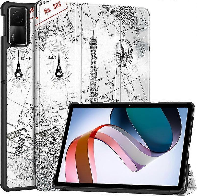 Tablet Cases for Xiaomi Redmi Pad SE 11 inch 2023 Released, Flip PU Leather Smart Auto Sleep/Wake Function, Tower