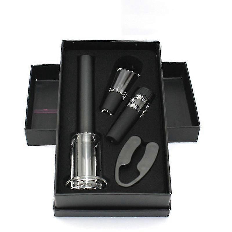 oppladbar elektrisk vinåpner sett med folie kutter