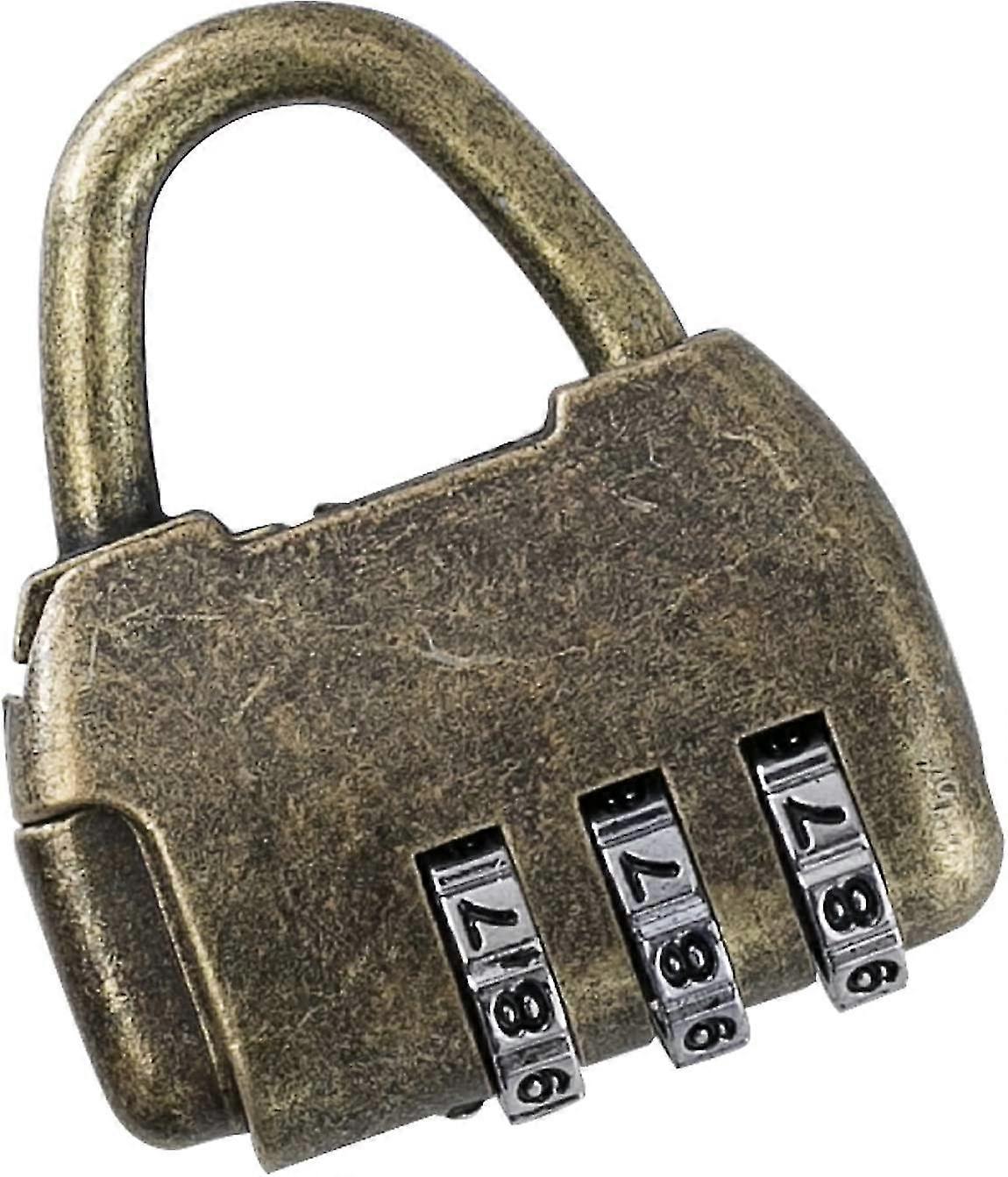 Vintage Combination Padlock     Digits