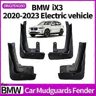 Uitstekende spatlappen Spatborden Geschikt voor BMW iX3 2020-2023 Elektrisch voertuig Spatborden Band Spatborden Spatlappen Wielbeschermers Accessoires 4x Band