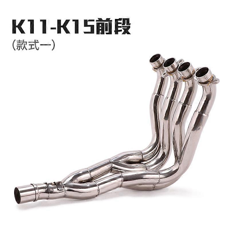 GSXR750 Suitable GSXR600 K6 K7 K8 K9 L1 L2 L3 GSXR1000 Modified Exhaust Pipe In Pipe Bending