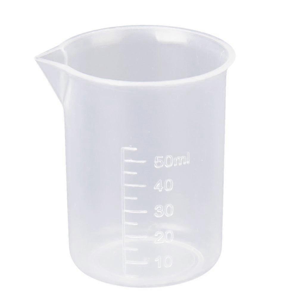 Transparent Plastic Laboratory Measuring Cup