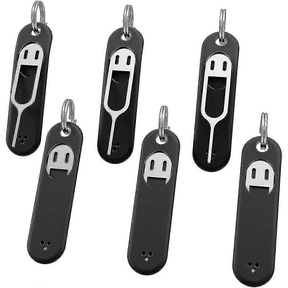 Compatible With6pcs Sim Card Removal Tool-sim Card Tray Pin Removal Tool,black