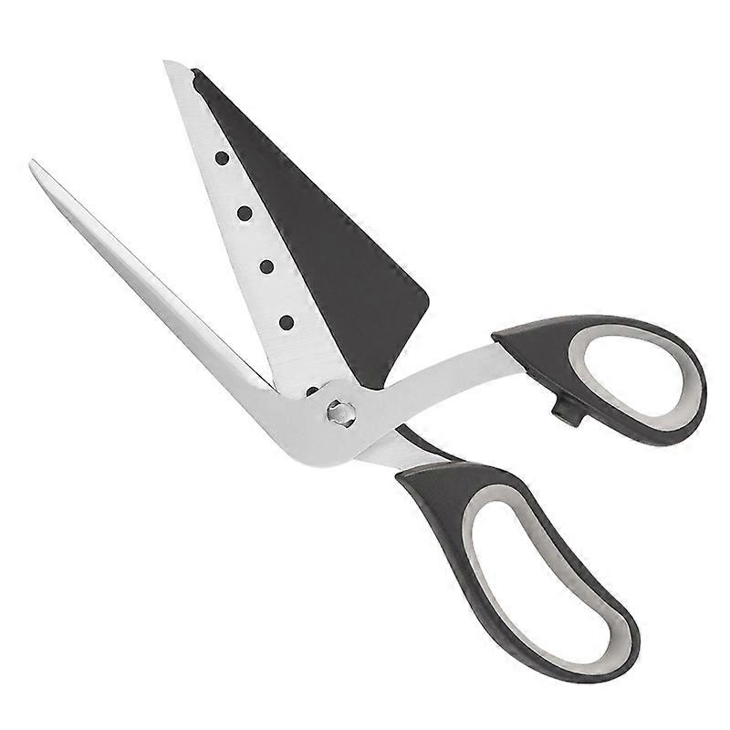 1 PC Pizza Scissors Cutter One-Handed Operation Stainless Steel Pizza Spatula Slicer