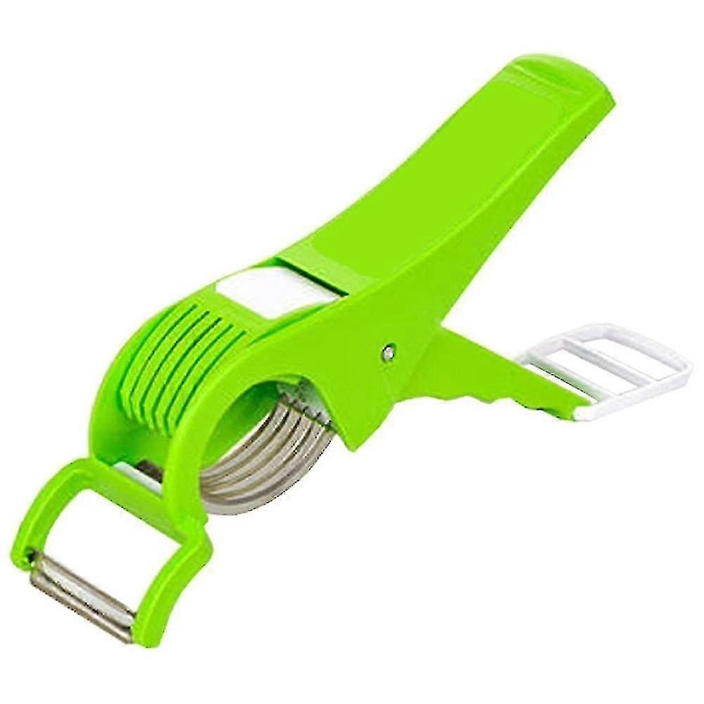 Multi Cutter With Peeler For Vegetable And Fruit Extra Sharp Stainless Steel , Mother's Day Gift a