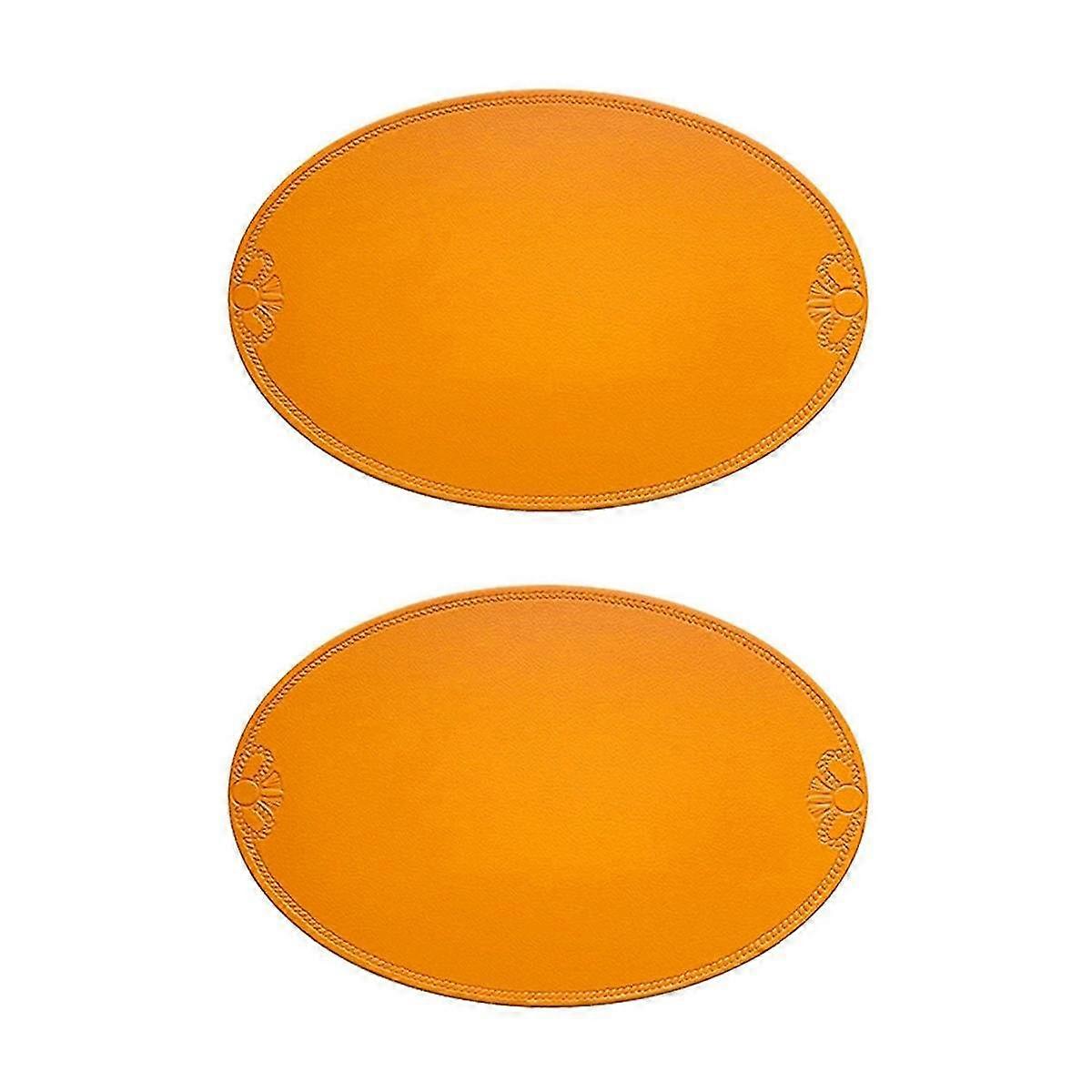 ريترو بو مفرش أوروبي الفرنسي البيضاوي العزل حصيرة في للماء ومقاوم للزيت غرب طاولة الطعام حصيرة المنزل H