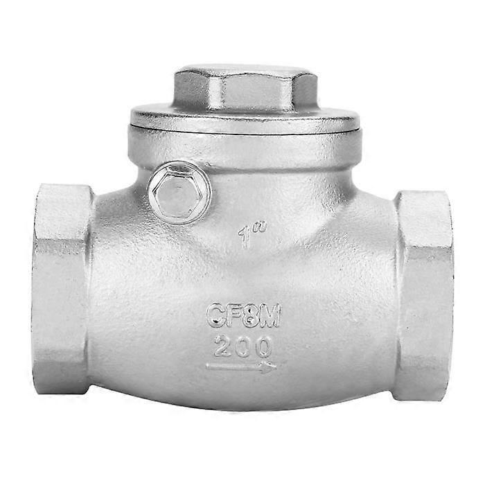 DN25 Swing Check Valve, Heavy Duty Durable High Pressure Swing Check Valve for Pipeline