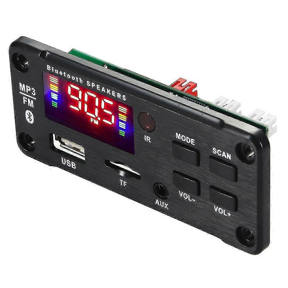 Amplifier 25wx2 12v Mp3 Decoder Board Audio Module Bluetooth 5.0 Wireless Music Car Mp3 Player With