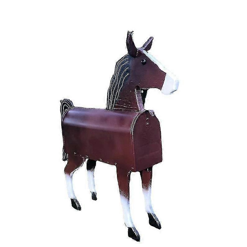 Miman Unique Horse Mailbox Rural Style Mailbox
