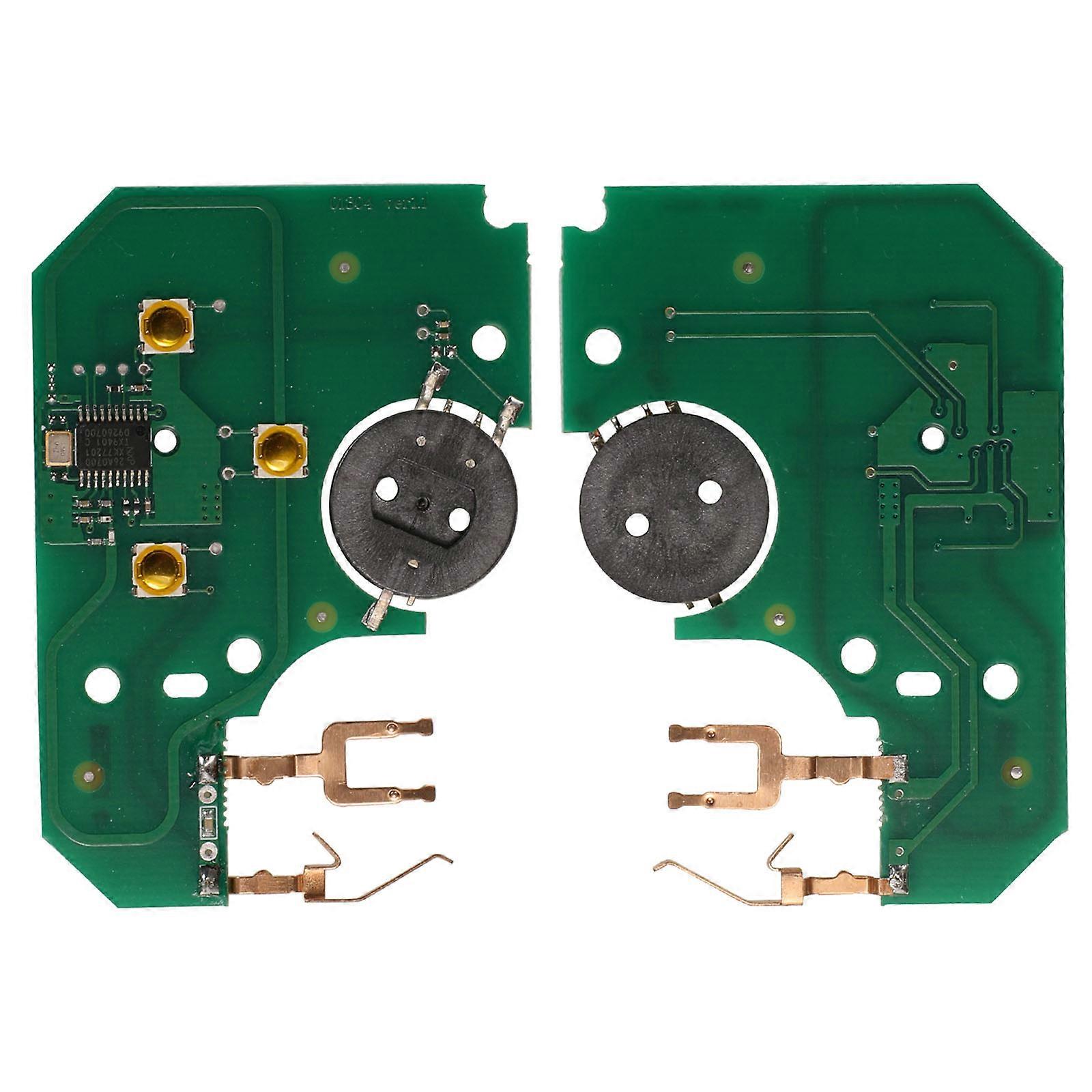 Smart Key Card for Renault Megane II Scenic II Grand Scenic 2003-2008 433mhz PCF7947 Chip ID46 3 Button Remote PCB Ultrasonic