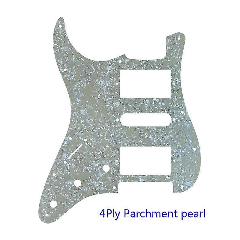 Xin Yue Gitarr Delar - Vänsterhänt 72'11 Skruvhål Standard Två Humbuckers Singel St HSH PAF Gitarr Plektrumskydd Scratch Platta