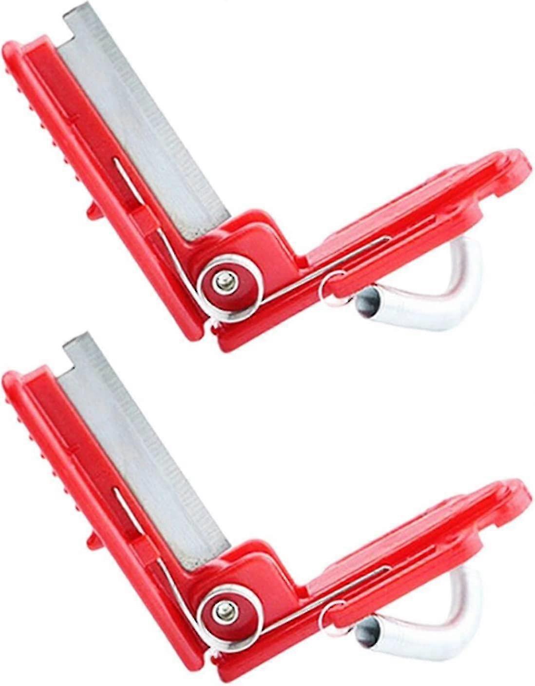 2 יח 'כלי קציר מיני - מספריים גינון נירוסטה Secateurs סכיני אגודל - מיני גינה גזם נירוסטה Shears לחיתוך צמחים Bes