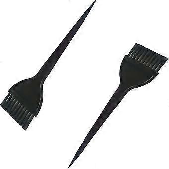 Haarfärbepinsel, 2 Stück Färbepinsel, Kammbürsten, Haarfärbepinsel, für DIY-Haarfärbewerkzeuge