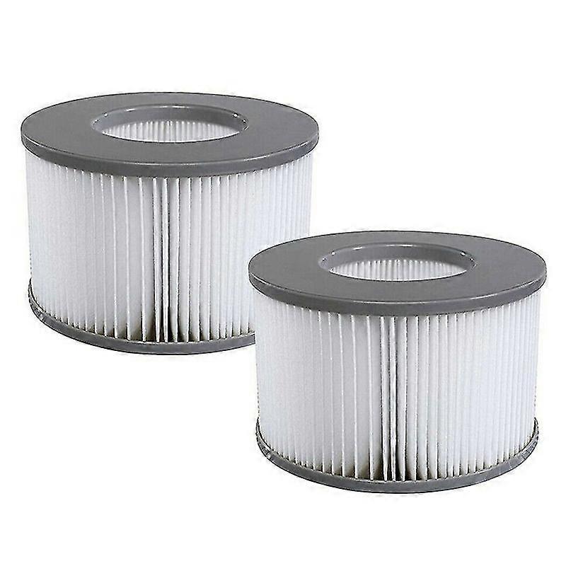 2pcs Filterpatronen Mspa Wasserfilterpatrone Sieb Pool Fr Mspa B030349 10.8cm