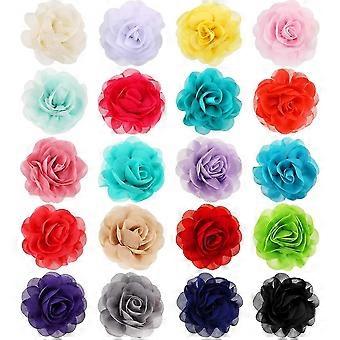 20 Pieces Dog Collar Flowers Pet Bow Tie Flower Collars For Puppy Collar Grooming Accessories