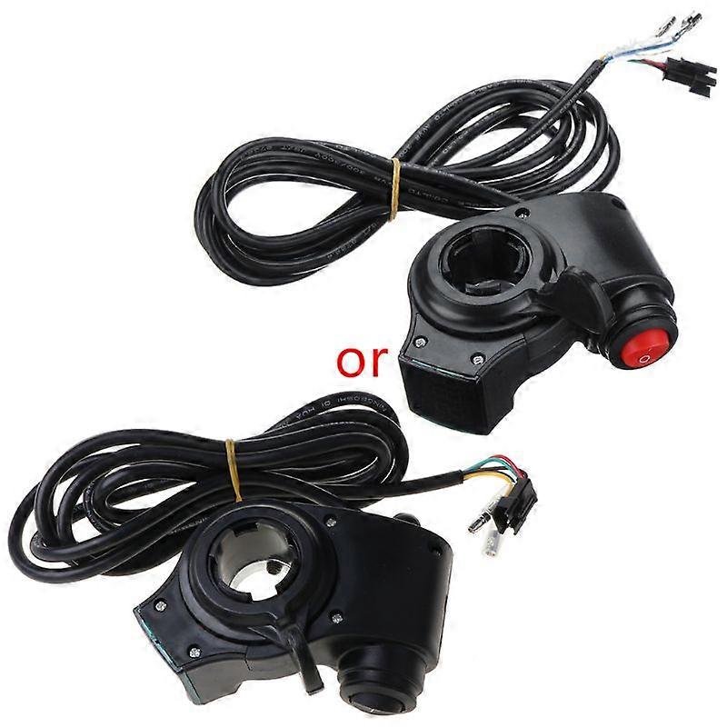 1 Set Electric Vehicle Voltage Display Switch Handle Finger Thumb Throttle Scoot