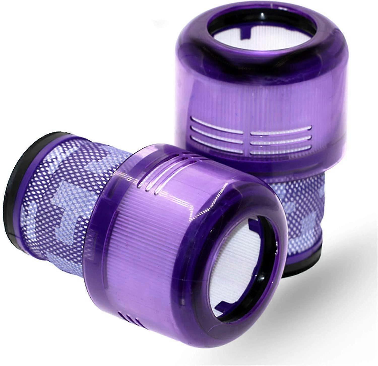 set of 2 replacement filters for compatible with dys v11 sv14 cyclone animal absolute total clean cord-free vacuum