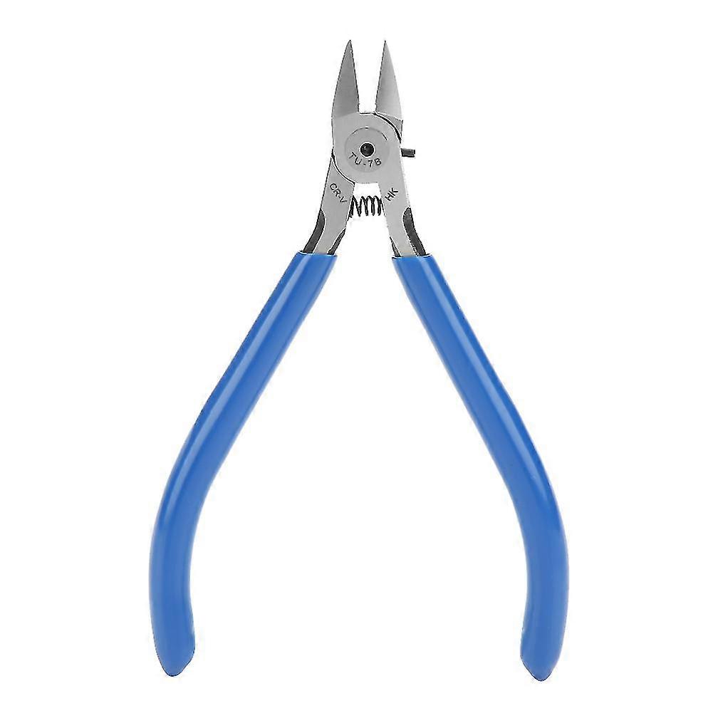 Electronic Diagonal Pliers 4.5in - Cable Side Cutting Nippers Wire Cutter Tool
