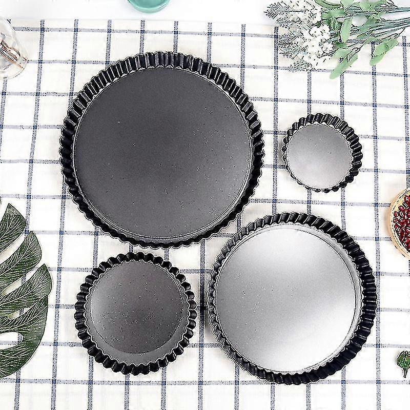 Round Pizza Pan Multipurpose Non-stick Diy Fruit Pie Plate Practical Kitchen Baking Tools For Oven