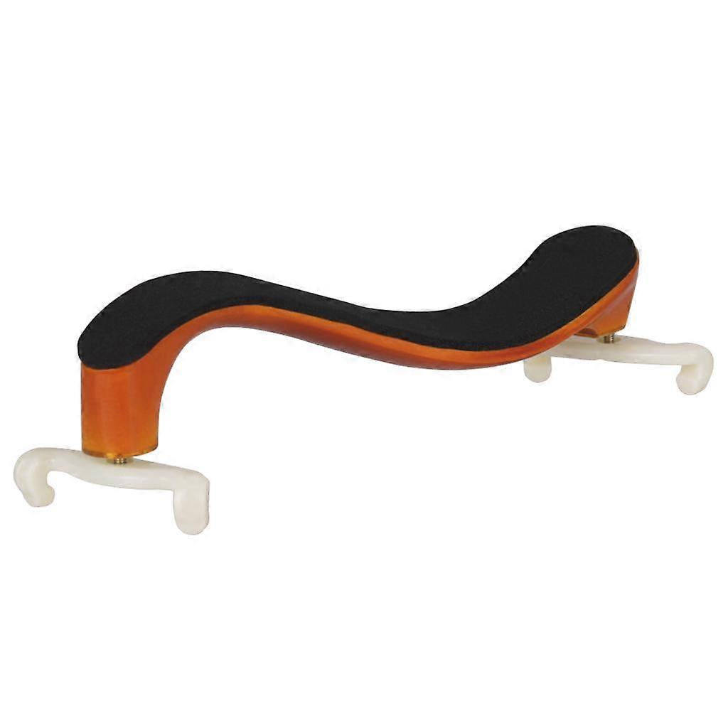 Furable Solid Wood Violin Fiddle Shoulder Rest with Soft Foam Pad for 4/4 3/4 Violin PartS