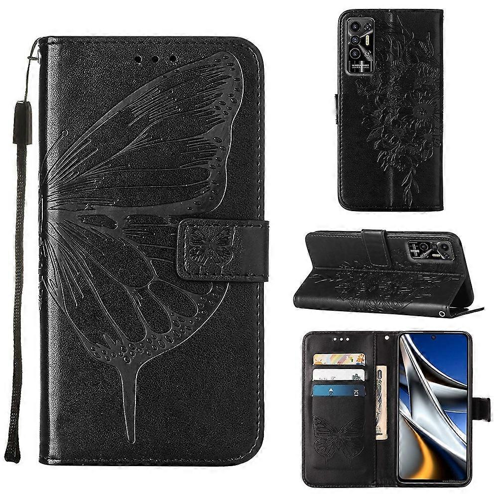 Embossed Butterfly Case For Tecno Pova 2