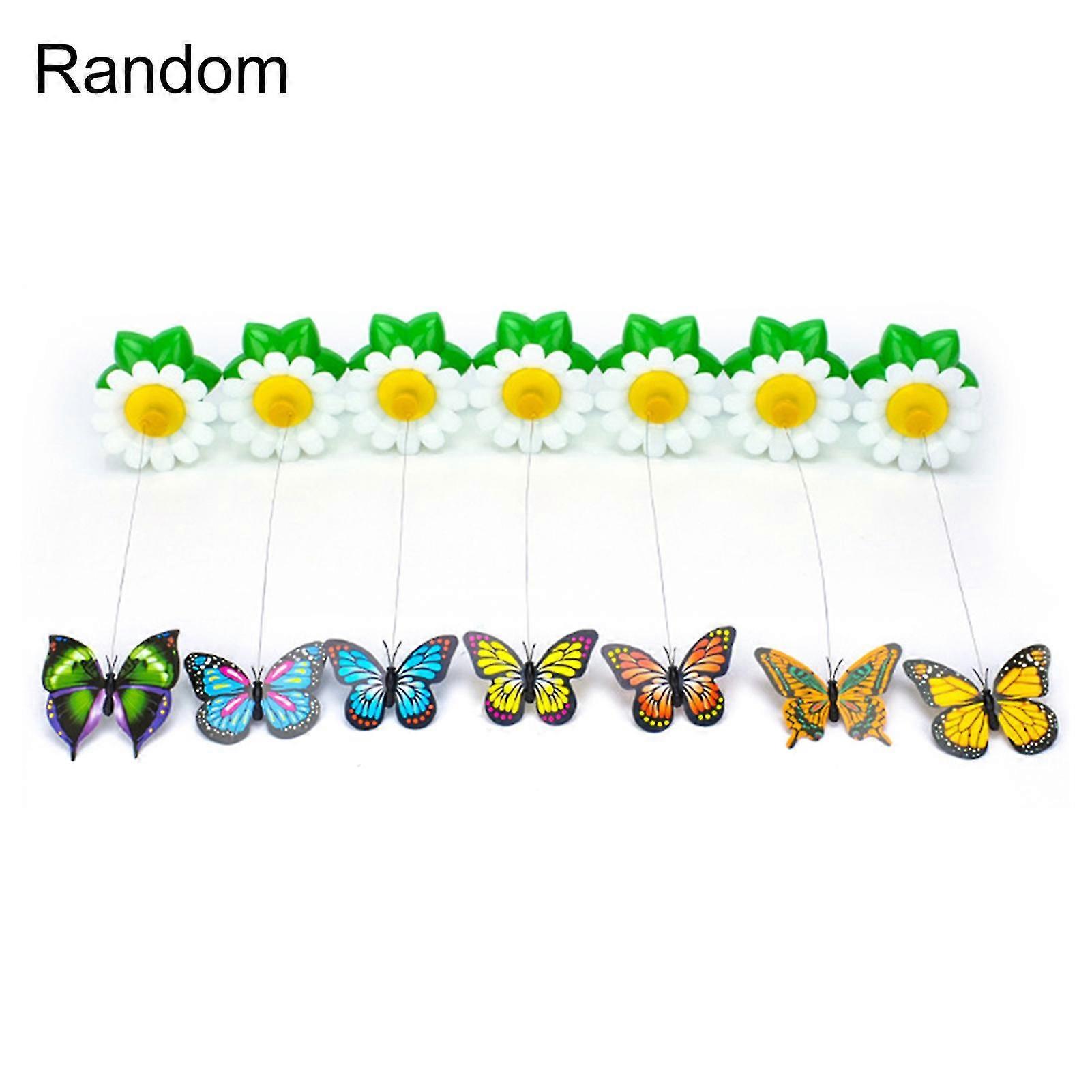 Farfi Automatic Electric Rotating Butterfly Hummingbird Shape Cat Teaser Scratch Toy