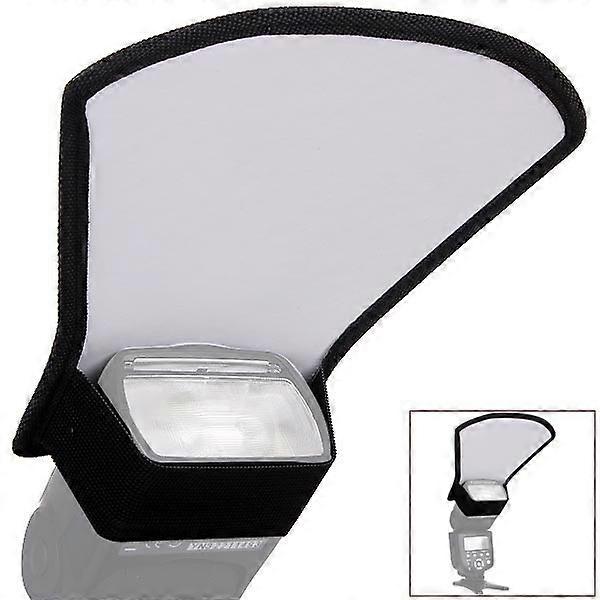Universal Flash Diffuser Softbox Silver / White Reflector for Canon Nikon Pentax Speedlite