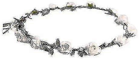 Damer Fl Fl Festligt Bröllop H Krans Krans B