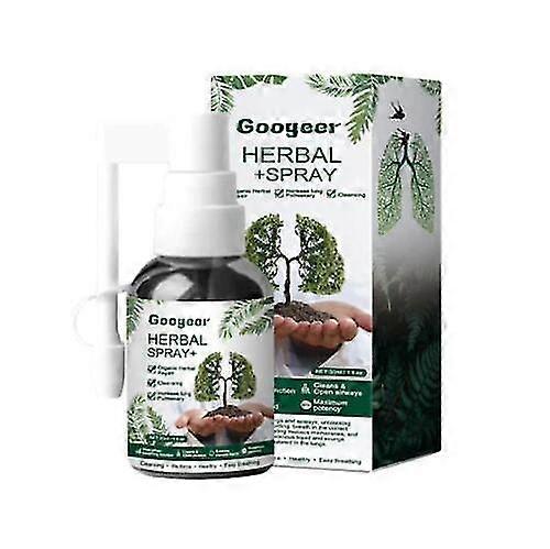 2x Herbal Lung Cleanse Mist-powerful Lung Support, 30ml Φυτικό Σπρέι