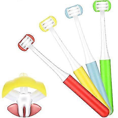 4pcs Autism Toothbrush For Special Needs
