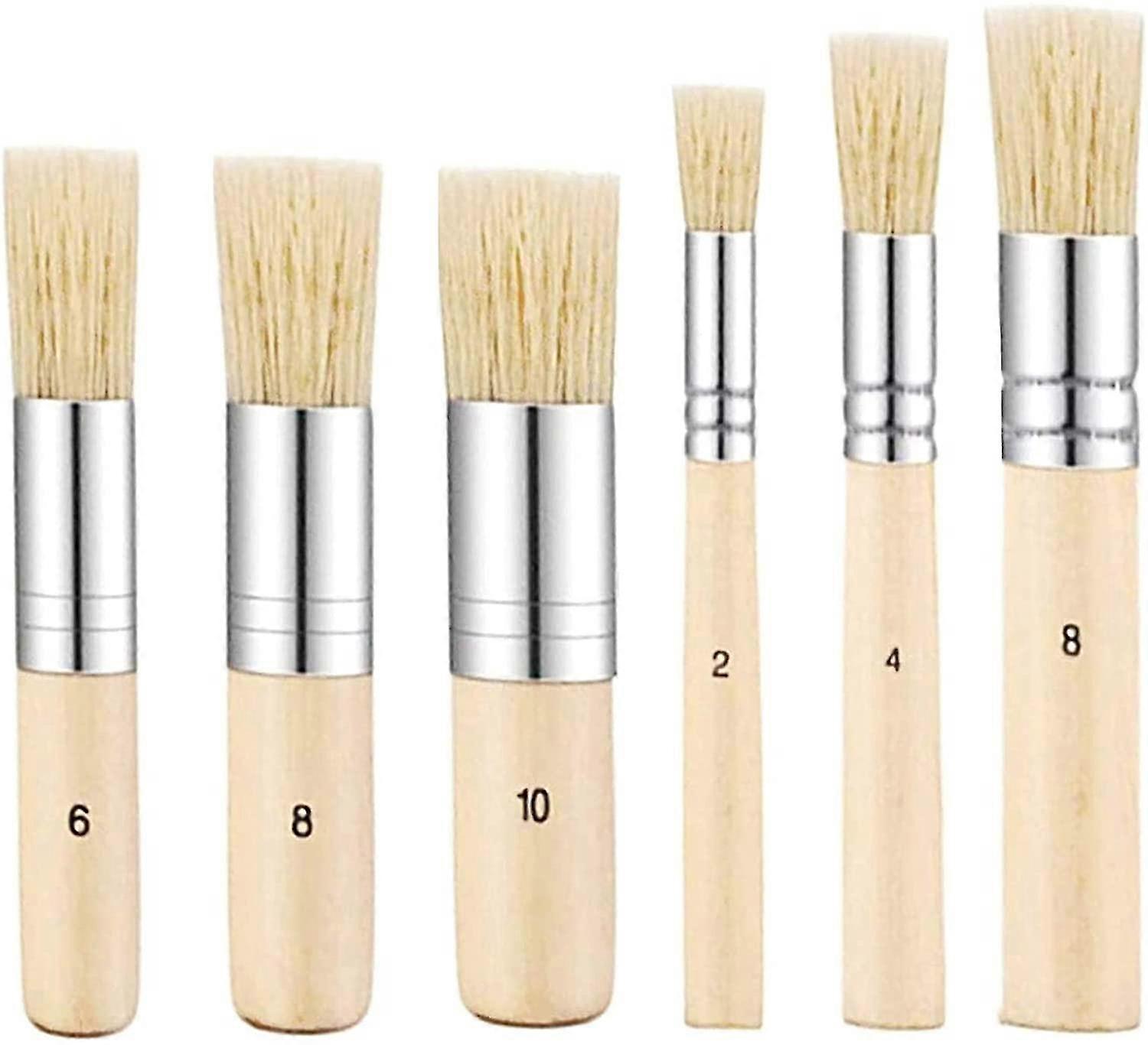 6pcs Acrylic Paint Brushes Set