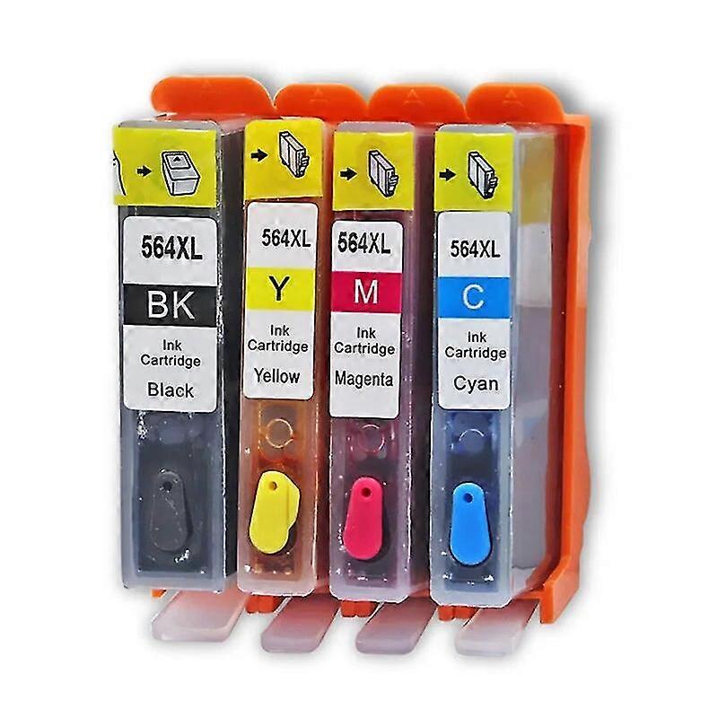 high qualityCompatible For Hp 564 For Hp564 Xl Refillable Ink Cartridge With Arc Chip For Hp Deskjet 3070a 3520 3522 Printer