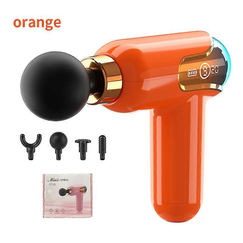 Massage Gun LCD Display Electronic Massager for Whole Body Massage To Relieve Muscle Soreness for Fitness Exercise