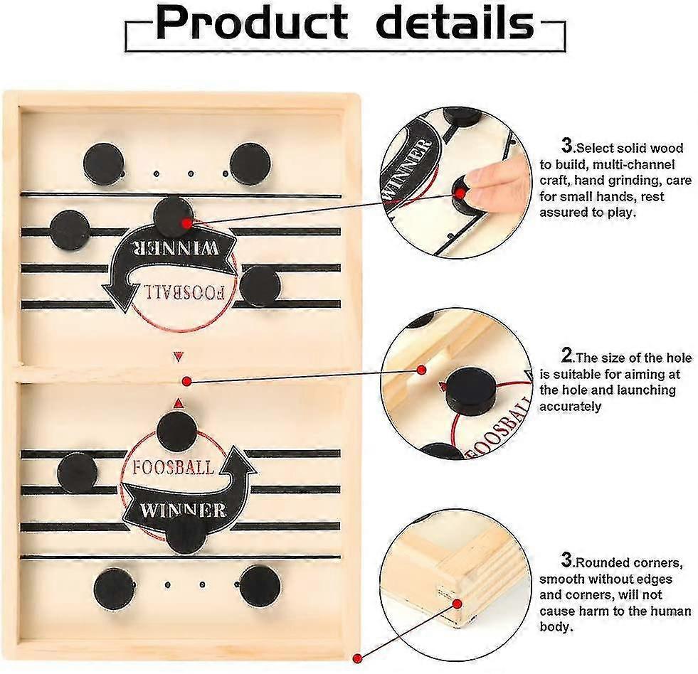 Fast Sling Puck Board Game, Tabletop Hokey, Catapult Board Game, Fast Sling Puck