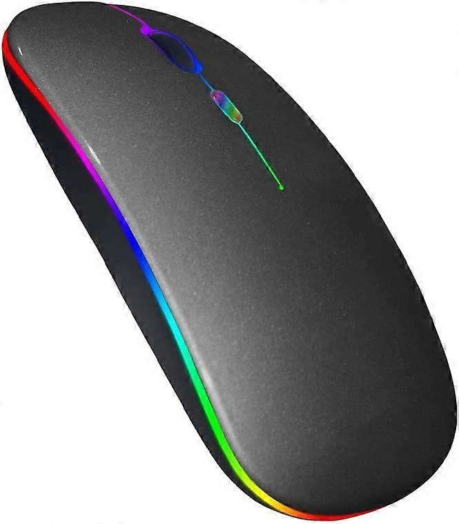 Wireless Bluetooth Mouse,Rechargable LED Dual Modes  Wireless Mouse