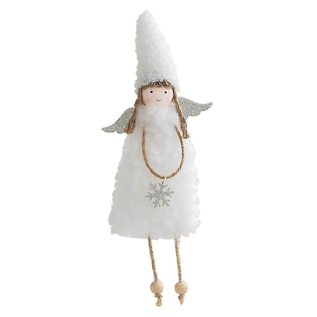 Plush Elf Ornament Multi-color Angel Doll Hanging Pendant For Xmas Tree Decor