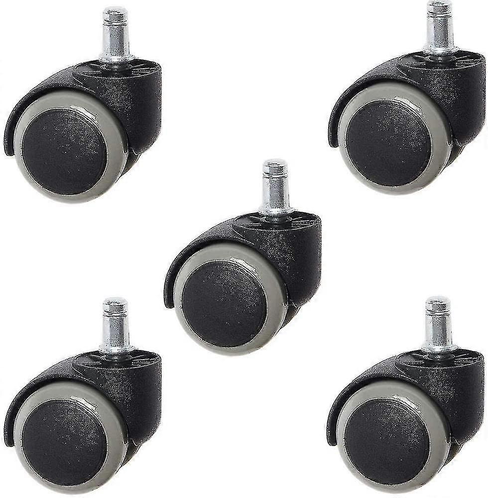 5pcs Quiet Universal Office Chair Casters