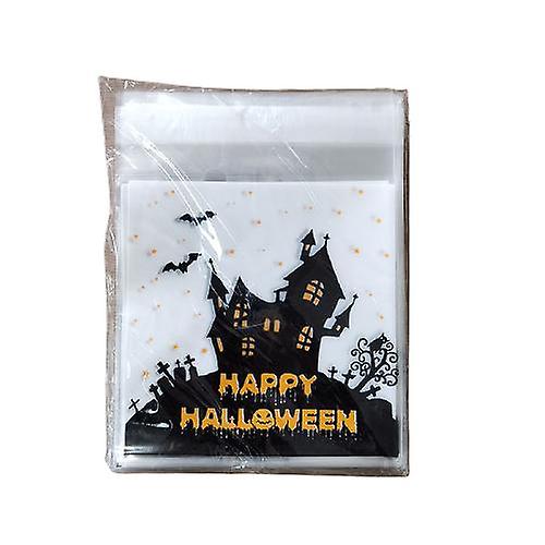 Castle Printed Halloween Biscuit Cookie Gift Bag