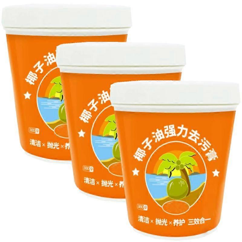 Multi-Purpose Coconut Oil Cleaning & Polishing Paste, Coconut Oil Cleaning Paste