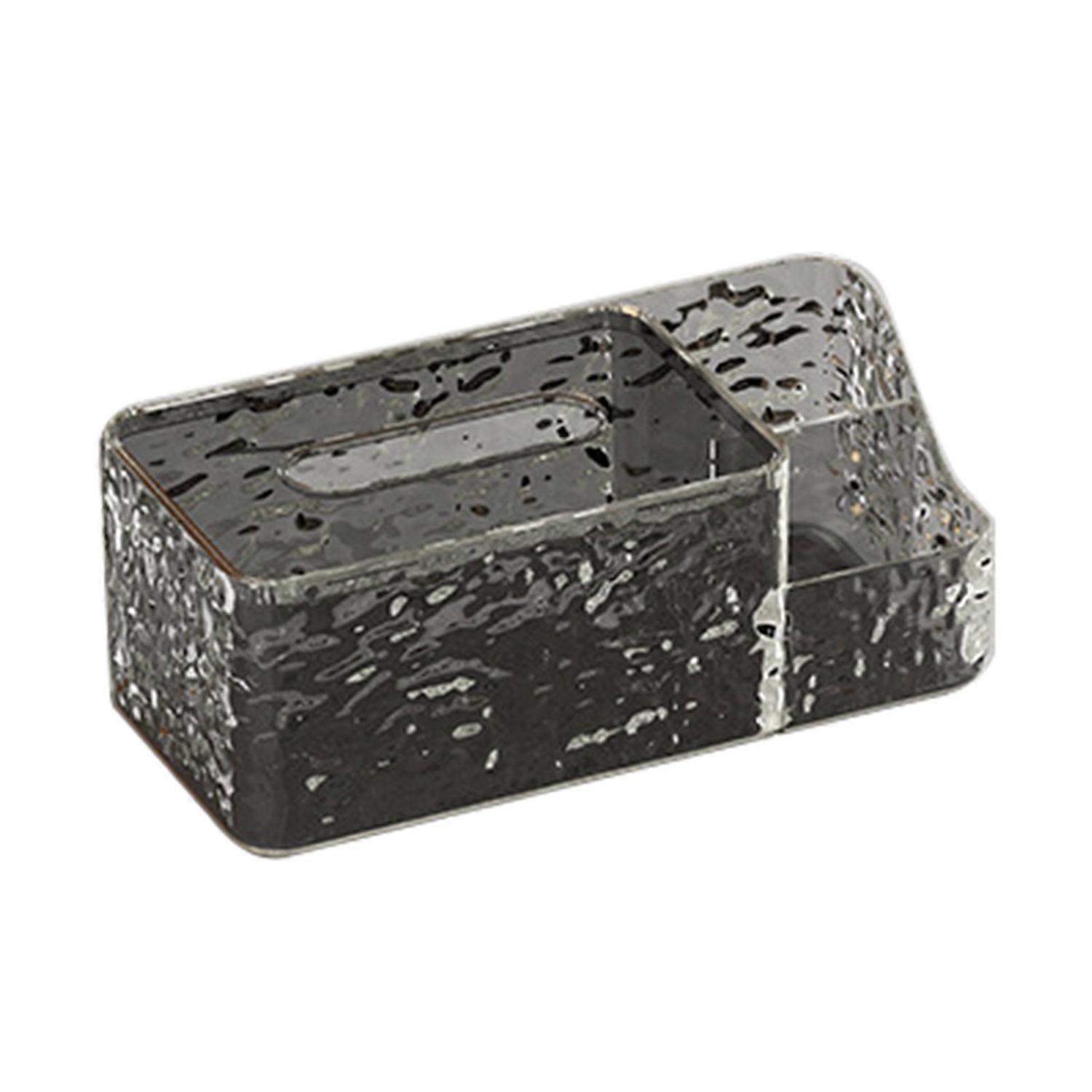 Tissue Box Paper Towel Holder Large Capacity Smooth Edge Burr-Free Luxury Style Paper Dispenser