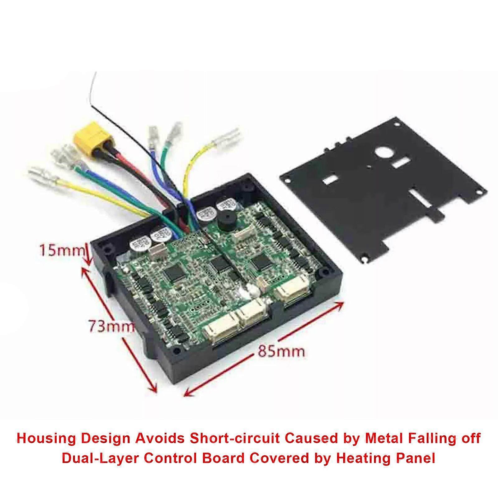 10S Mini Dual-Drive Elektro Skateboard 2.4G Wireless Controller Kit