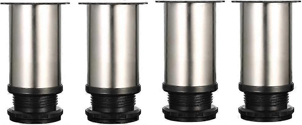 4pcs Furniture Feet, Adjustable Legs, Cabinet Legs, Thick Table Legs, Furniture Legs, Stainless Steel, Adjustable Height with Stainless Steel Screws